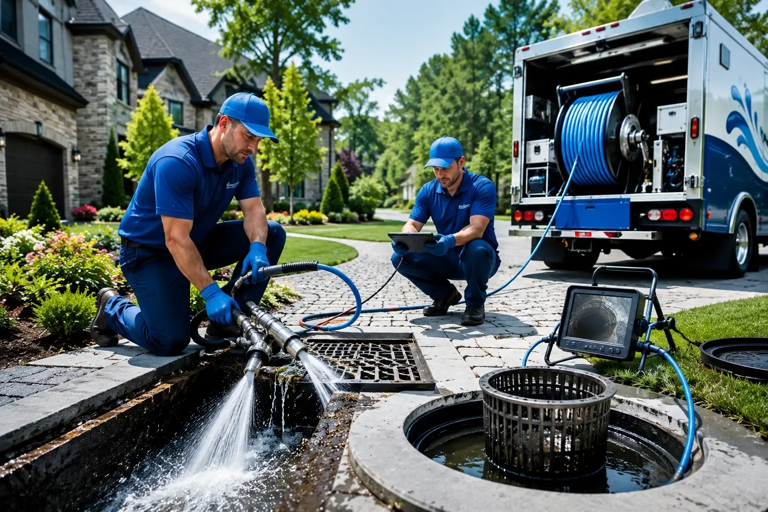 Local outdoor drain cleaning professionals in Sanbornton, NH